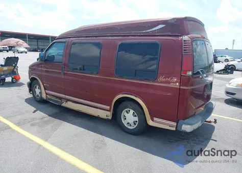 1997 Chevrolet Chevy Van Yf7 Upfitter Pkg. from USA, damaged, VIN 1GBFG15RXV1019275